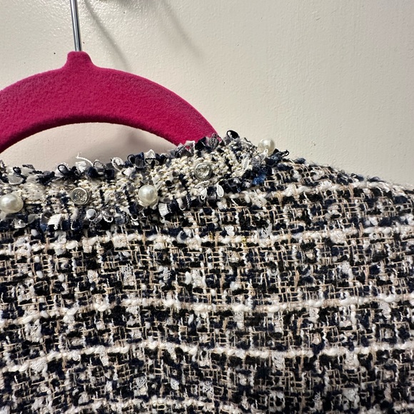 Stella & Lorenzo Metallic Tweed "Lady" Style Jacket - Picture 4 of 8